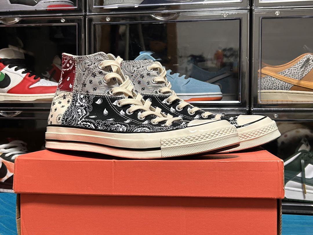 US9CONVERSE CT70 PAISLEY BLACK オフスプリング コラボ