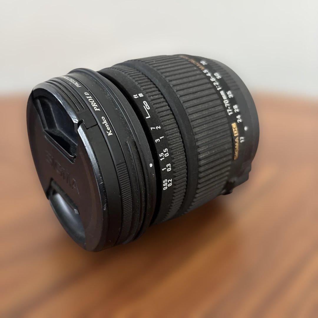 SIGMA 17-70mm F2.8-4 DC MACRO OS HSMニコンFマウント SIGMA