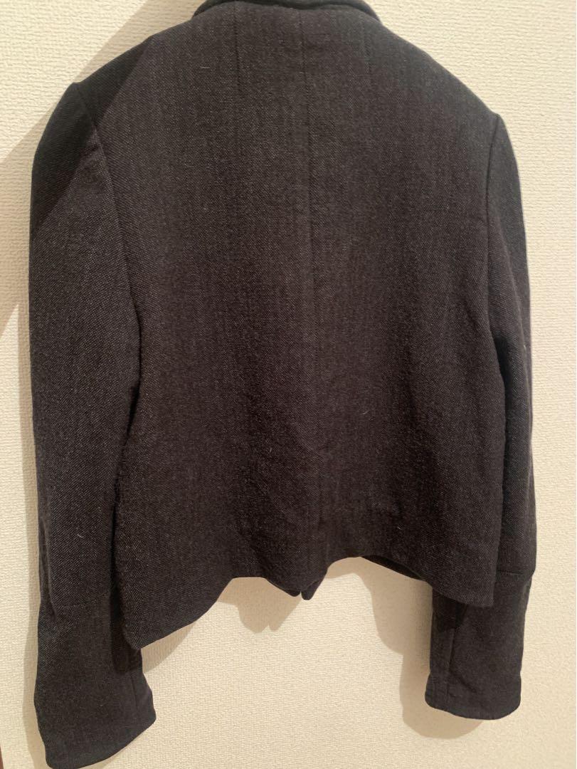 MARNI ダークグレー ショート丈ジャケット