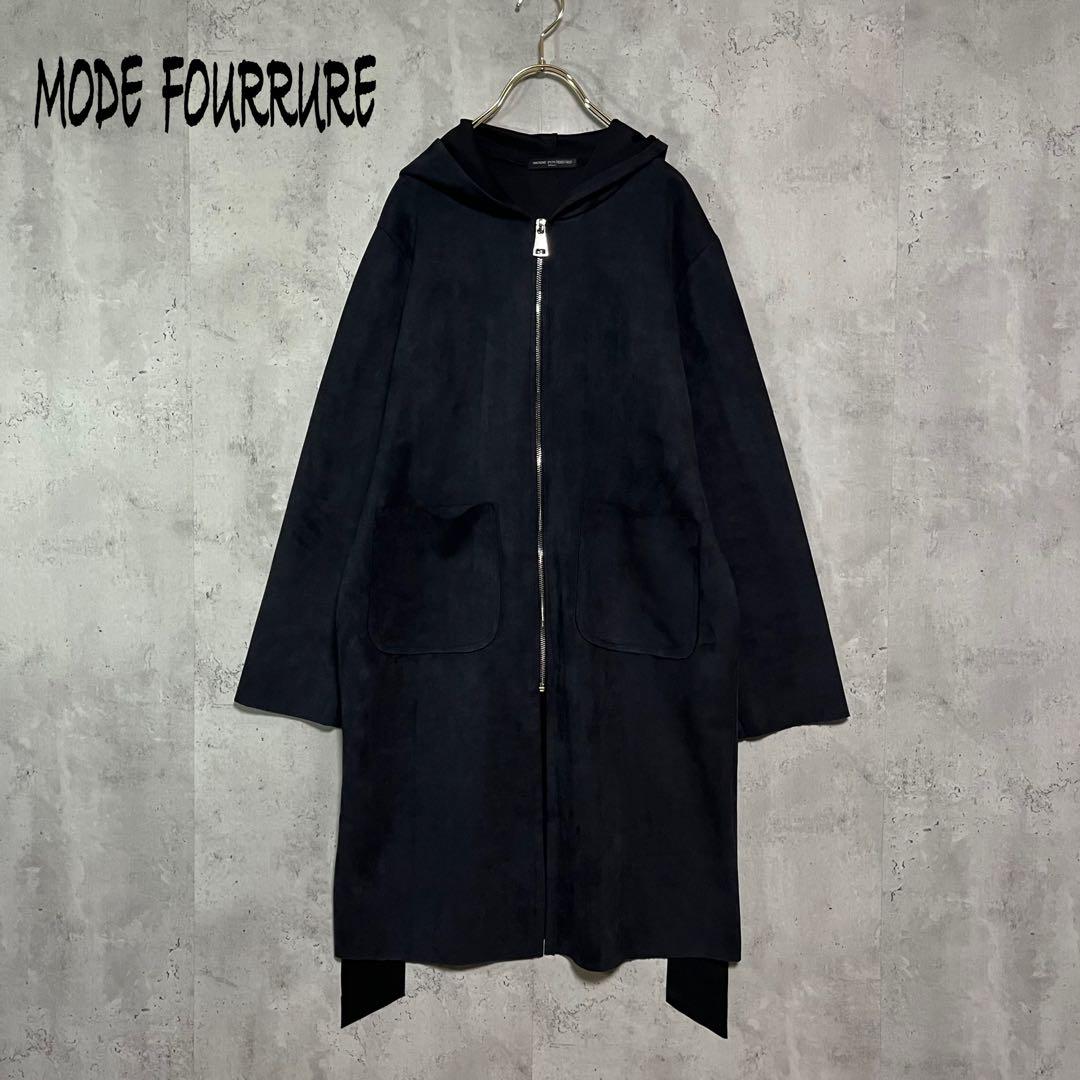 MODE FOURRURE モードフルーレ　フーディー　ロングコート
