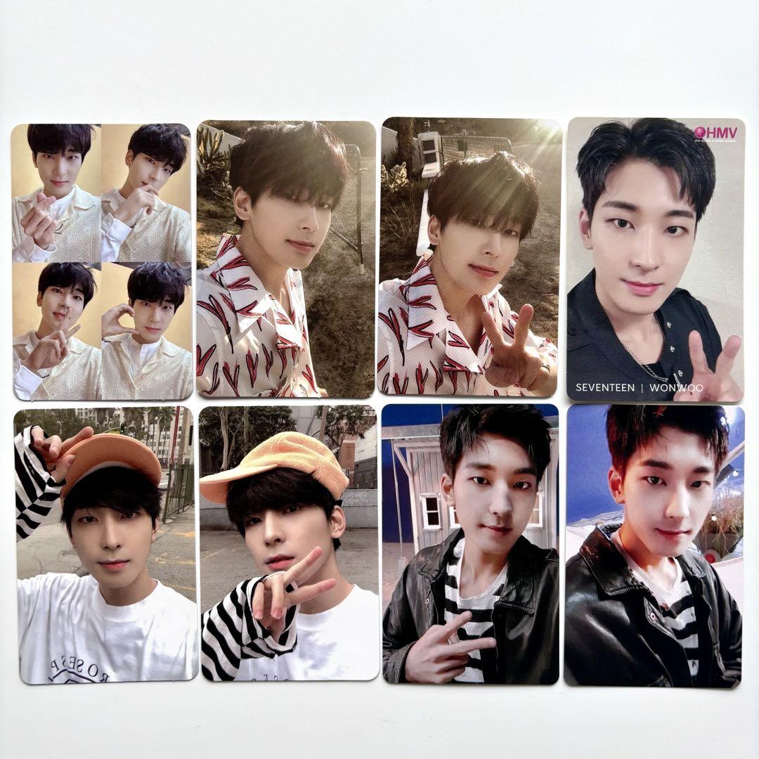 seventeen ヘンガレ hmv ステッカー ウォヌ ミンギュ トレカ