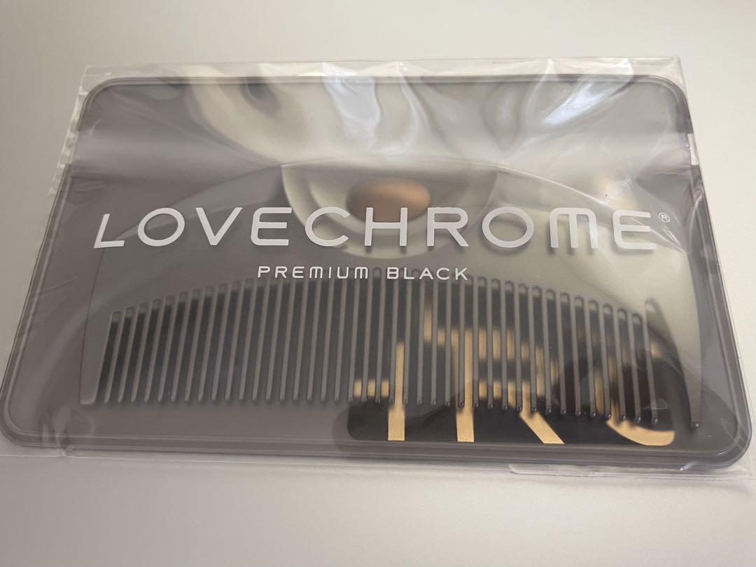 LOVECHROME PG TSUKI PREMIUM BLACK コーム