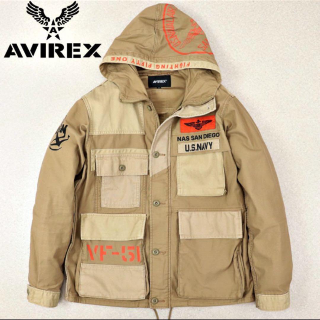 12月スーパーSALE 15%OFF】 ☆ AVIREX ☆ . PRINT OVER