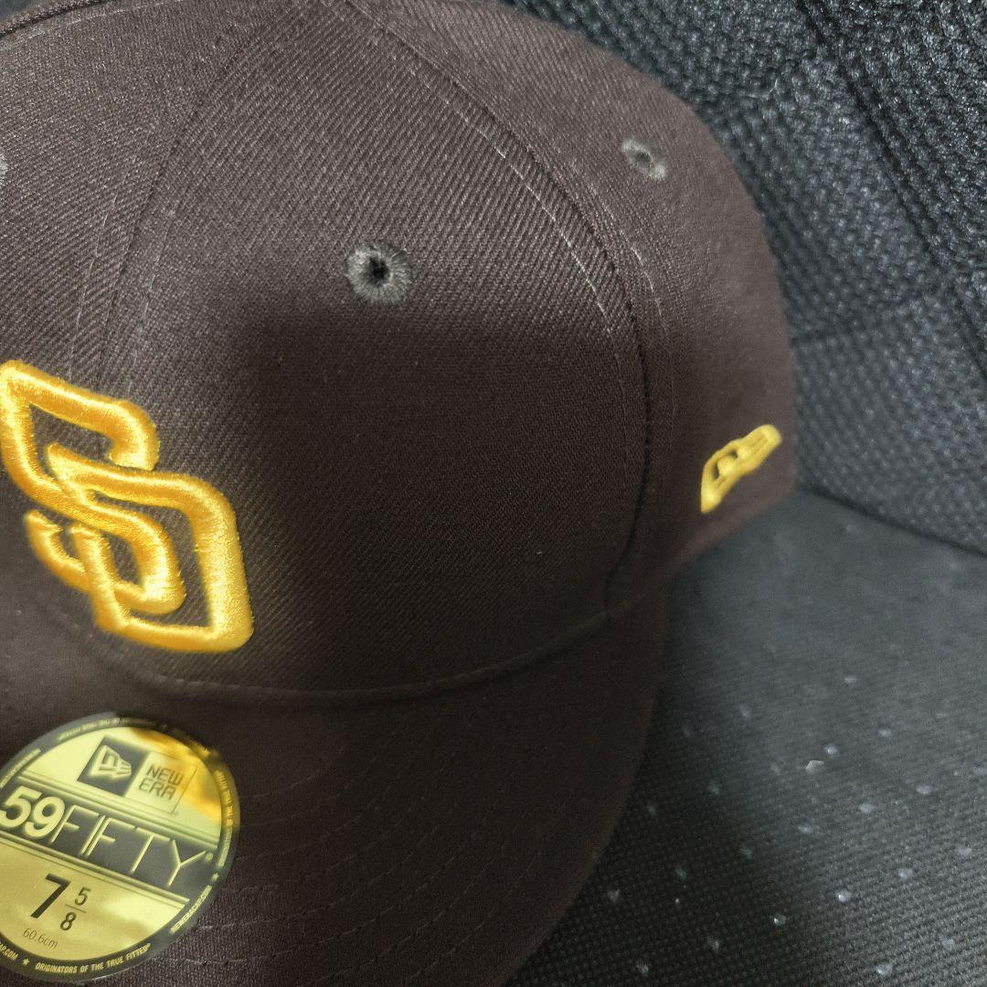 ニューエラ　サンディエゴ・パドレス 59FIFTY キャップ 7 5/8　新品