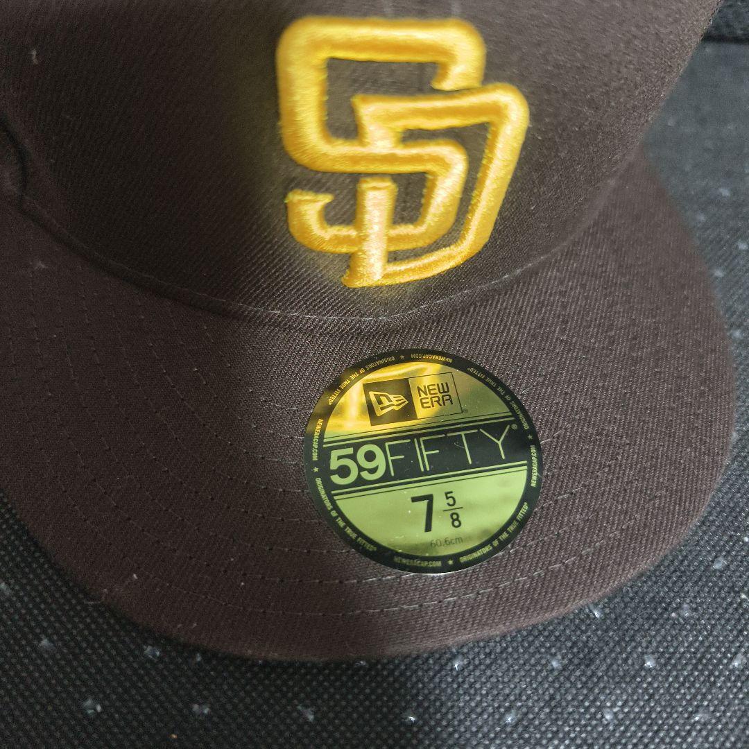 ニューエラ　サンディエゴ・パドレス 59FIFTY キャップ 7 5/8　新品