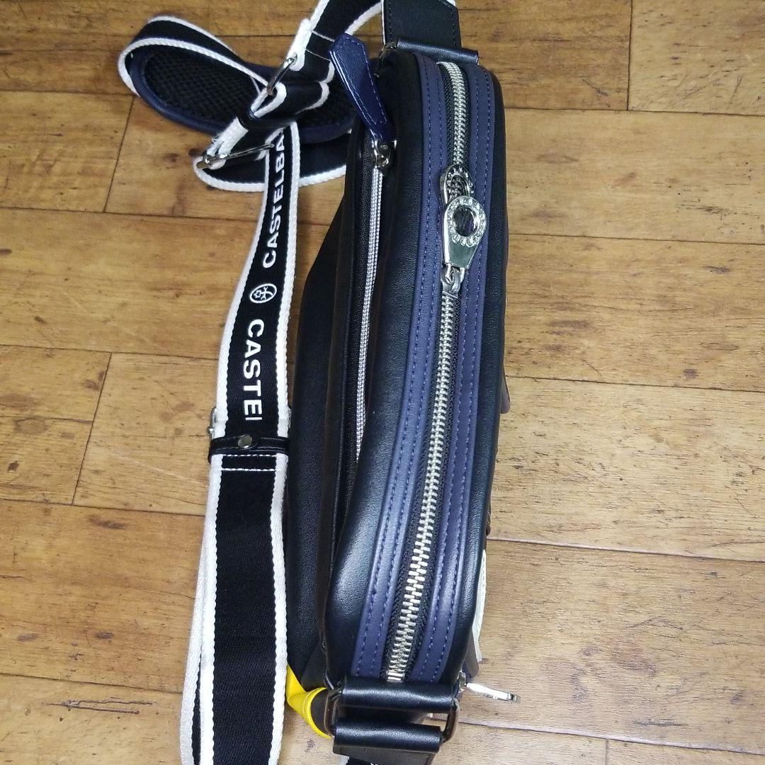 低価新作登場 新品 ショルダーバッグ 黒 8ez7p-m59891927406 CASTELBAJAC 品質保証お得