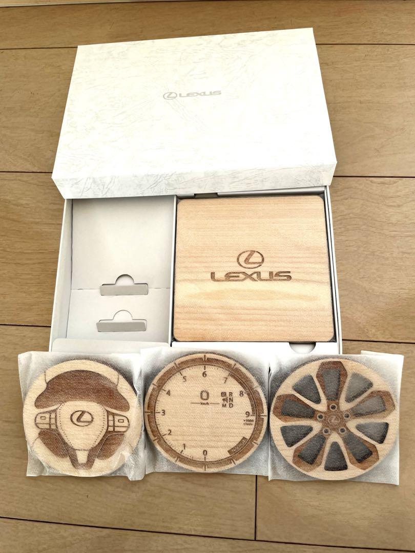 カイリュー ヒノキ コースター セット売り 限定 新品未使用】Lexus ヒノキ コースターセット - メルカリ