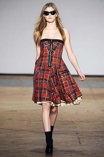 マークジェイコブスMarc Jacobsタータンチェックワンピース