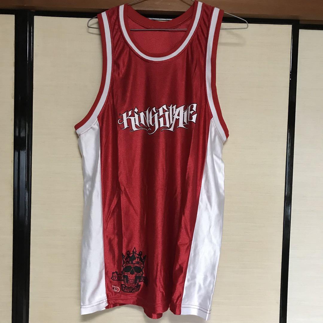 KINGSPADEバスケジャージとsrhキャップ