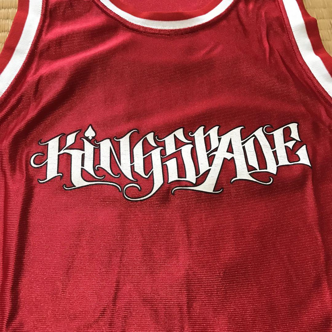 KINGSPADEバスケジャージとsrhキャップ