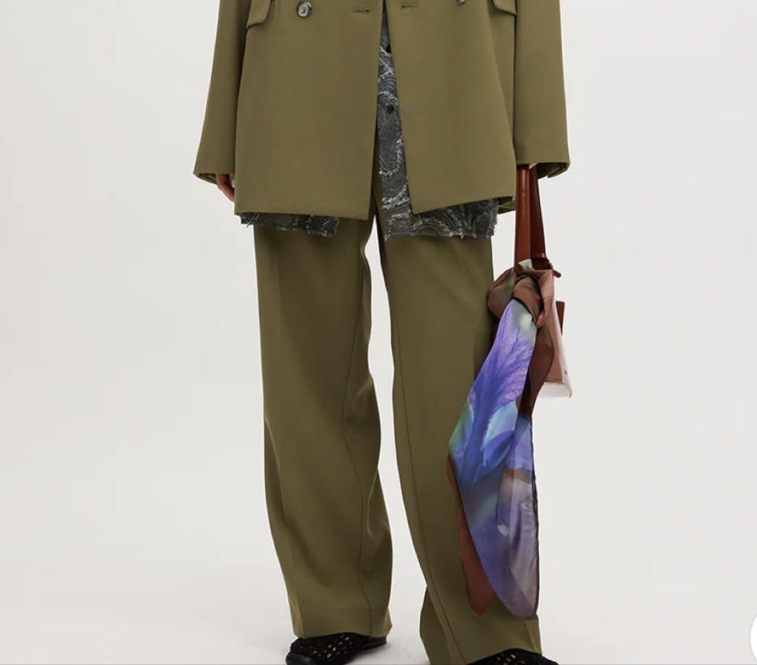 スカーフのみ出品☆SMOKE FLOWER SCARF JACKET Ameri