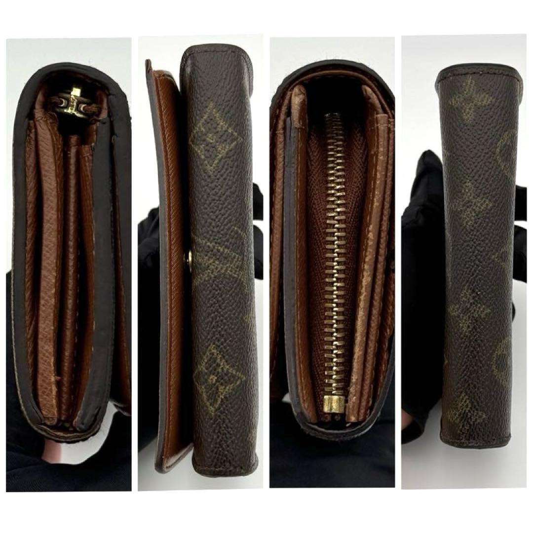 ルイヴィトン モノグラム ポルトモネ ビエ トレゾール 財布 L字