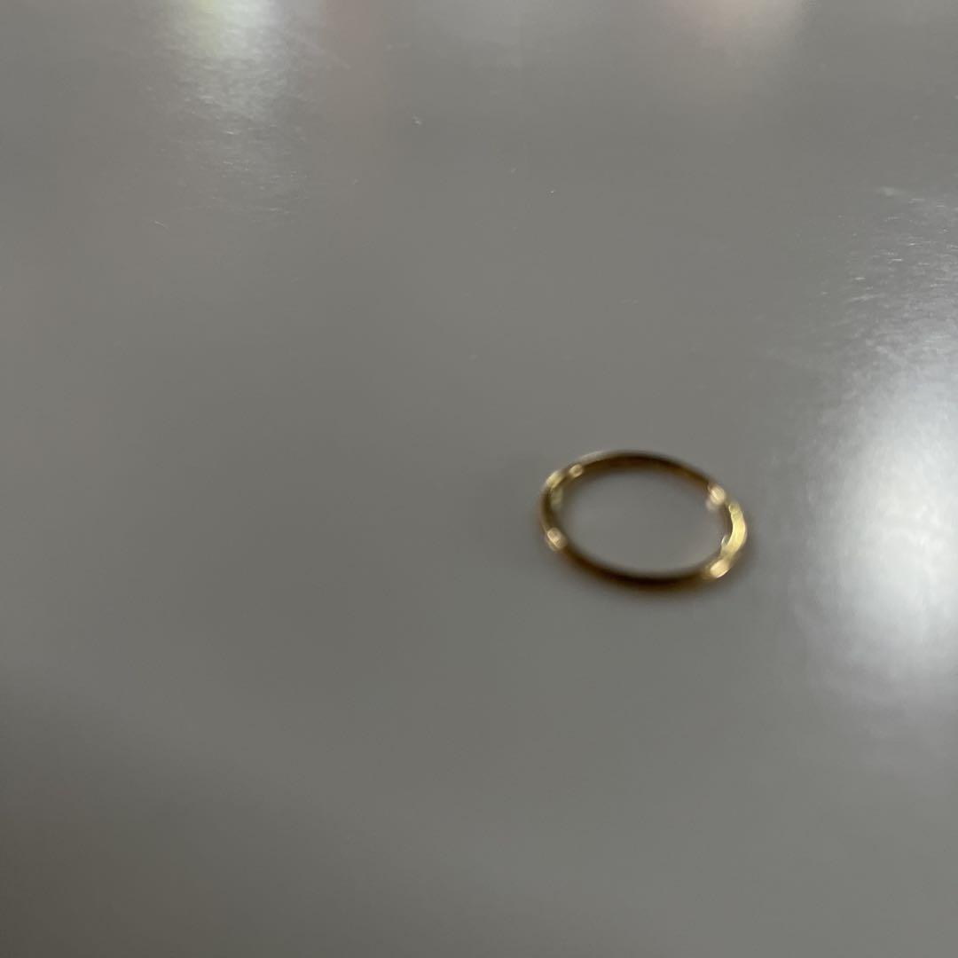 ドレスアドレス　ゴールドリング 18K