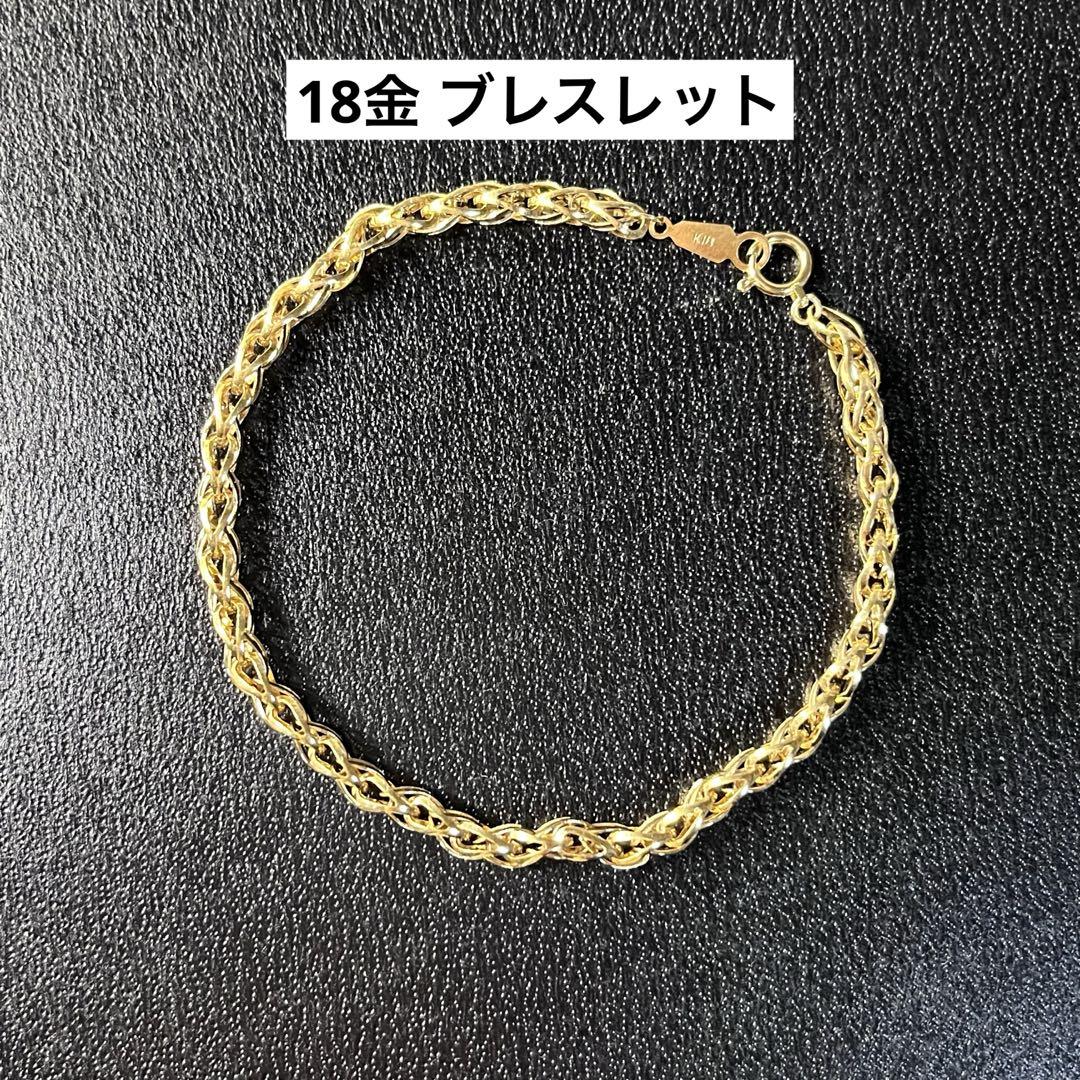 ꧁*❣様 k18 18金 5g ブレスレット レディース チェーンブレスレット