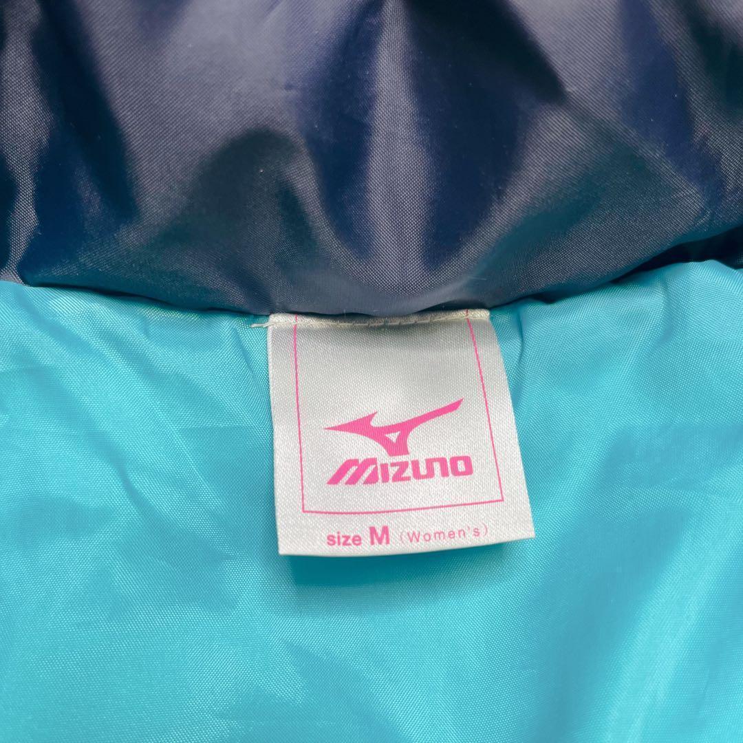 極美品 ミズノ ベンチコート ダウン ロング ネイビー 肉厚 レディース M 極美品 ミズノ ベンチコート ダウン ロング ネイビー 肉厚 レディース M