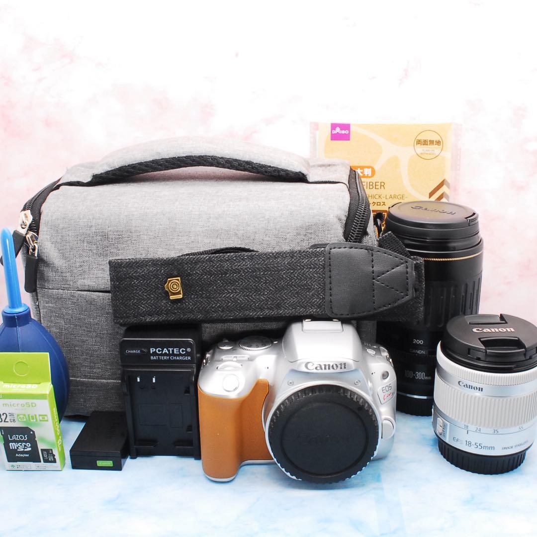 キャノン kiss X9✨一眼レフカメラ✨Wレンズ✨高画質&高性能 キャノン kiss X9✨一眼レフカメラ✨Wレンズ✨高画質&高性能
