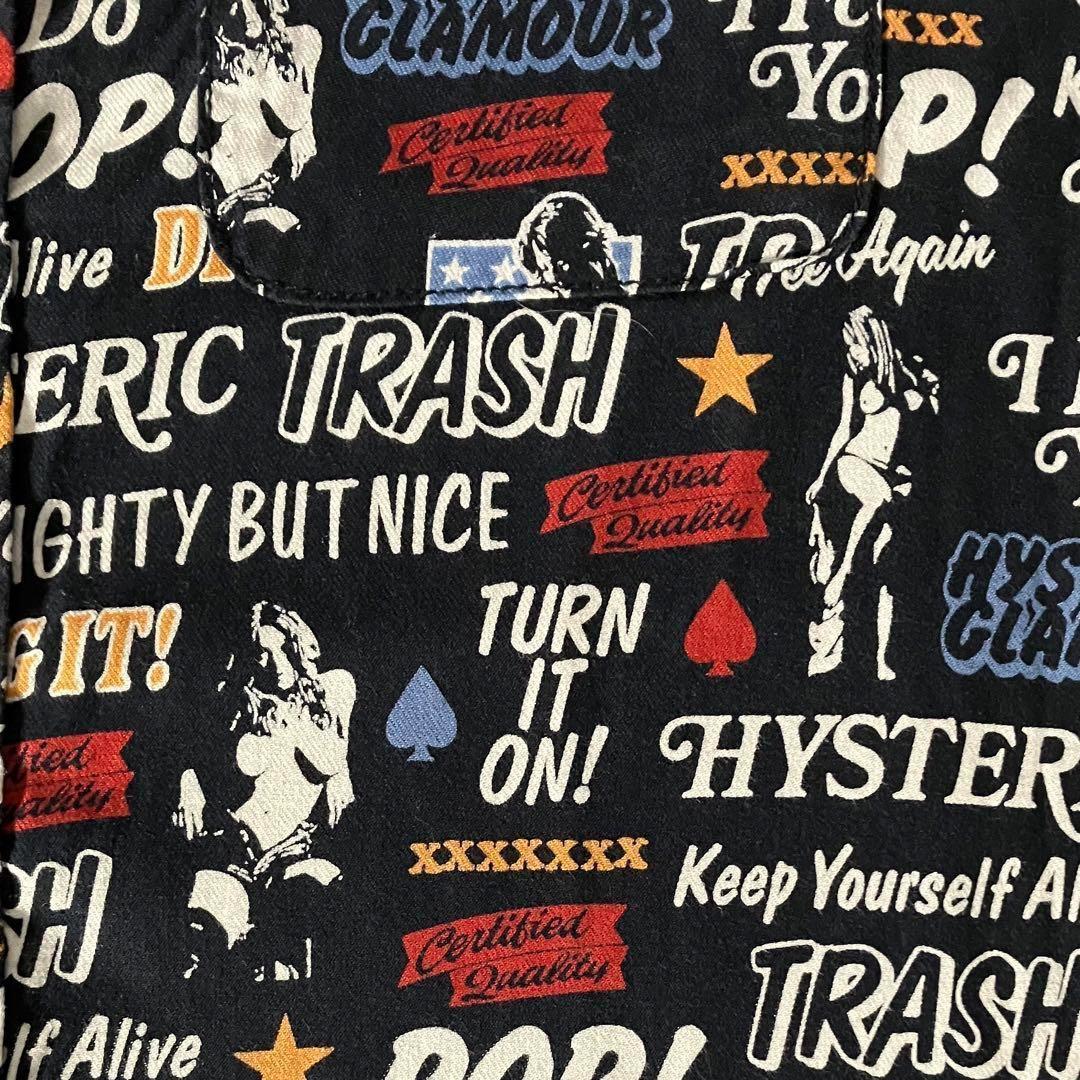 【激レア】ヒステリックグラマー☆ヒスガール満載コットン長袖シャツ M