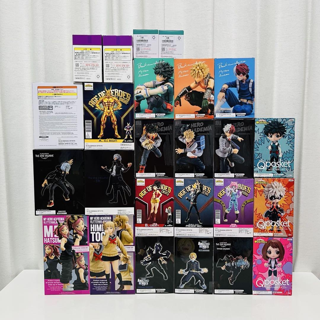 シモンズグランドセール 僕のヒーローアカデミア ヒロアカ フィギュア 21体 まとめ売り コミック・アニメ