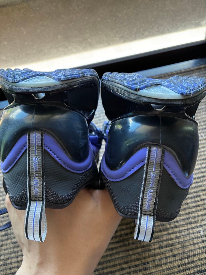 美品　MIZUNO wave prophecy X ブラック/パープル 29cm