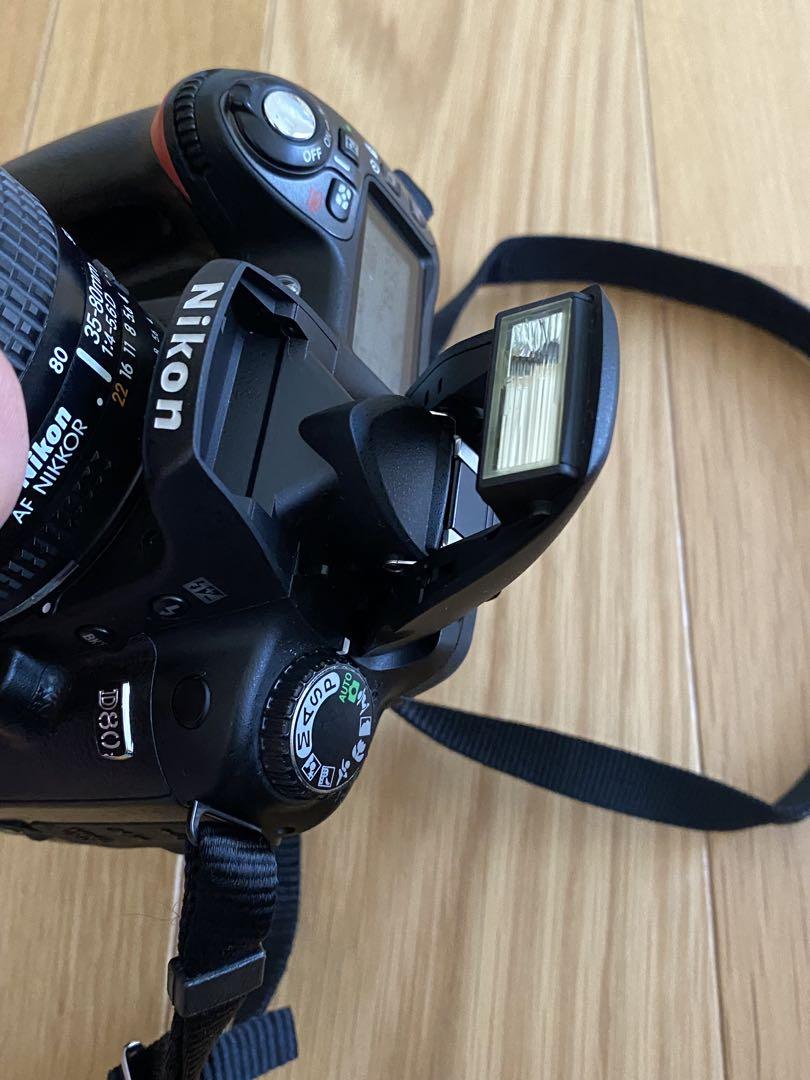 Nikon D80 ニコン　CCD デジタル一眼 ニッコール35-80 動作品