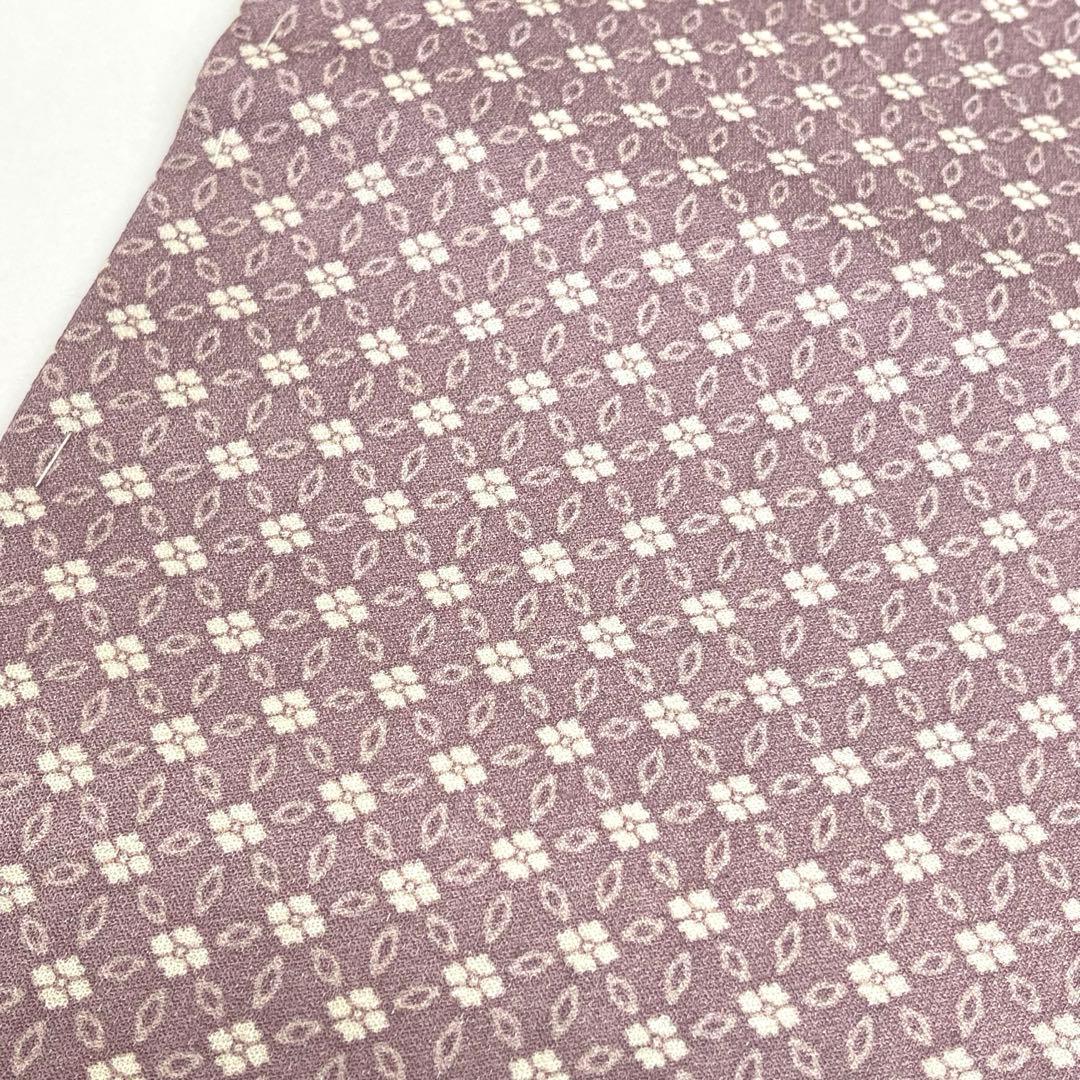 【着物と帯 時流】O25757◆ポリエステル 半幅帯◆ピンク 小花柄 未使用品