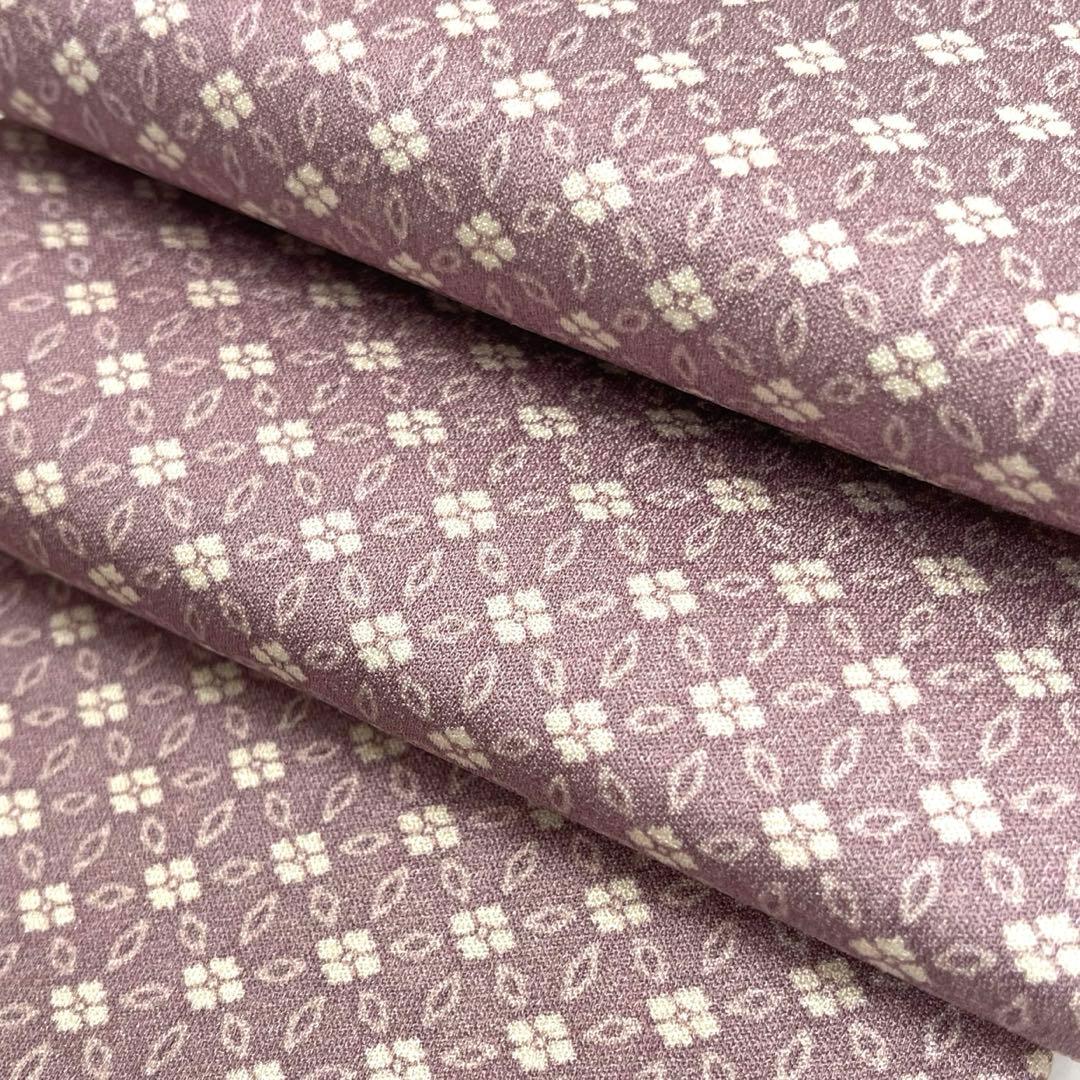 【着物と帯 時流】O25757◆ポリエステル 半幅帯◆ピンク 小花柄 未使用品