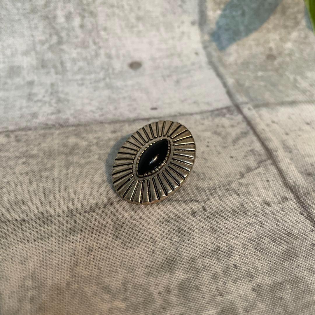 vintage シルバーデザインイヤリング