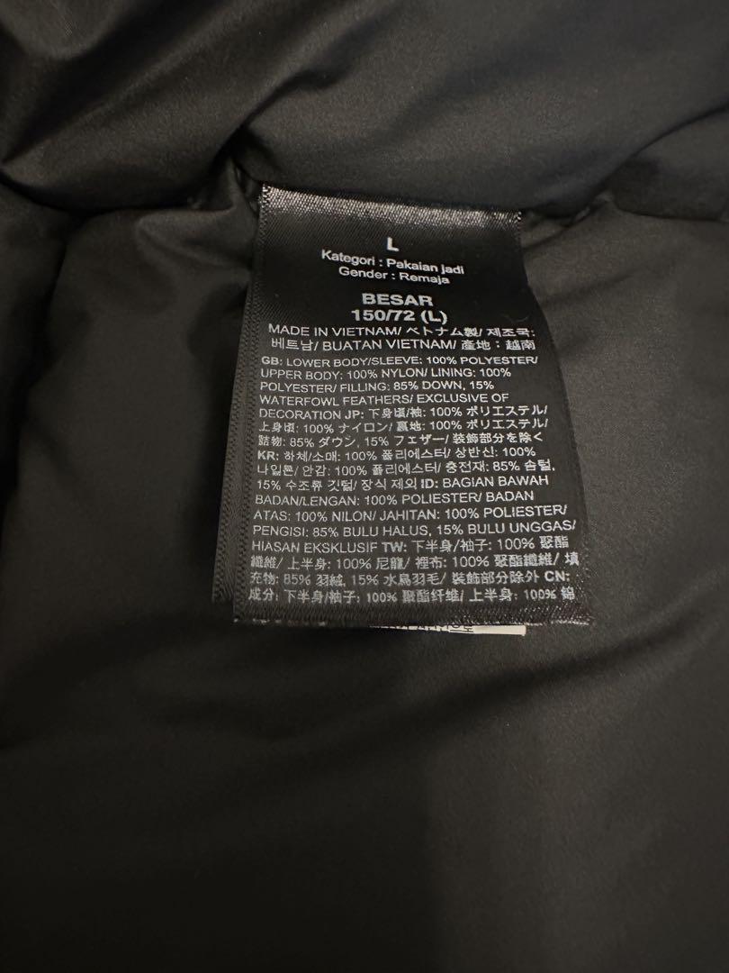 THE NORTH FACE 黒 ダウンジャケット 150cm