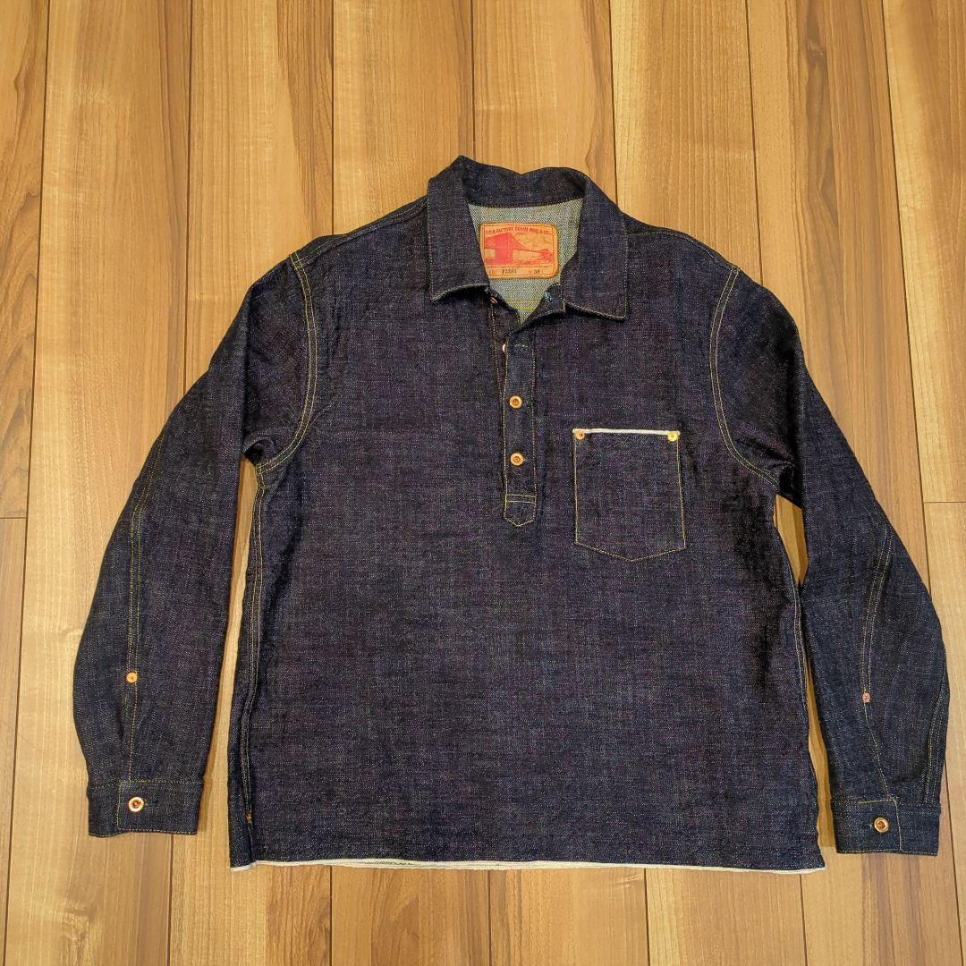 F.O.B FACTORY デニムポロシャツ W38 L