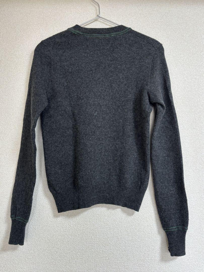 CDG SHIRT FOREVER: V-Neck Pullover (BLACK) | DSMG E-SHOP