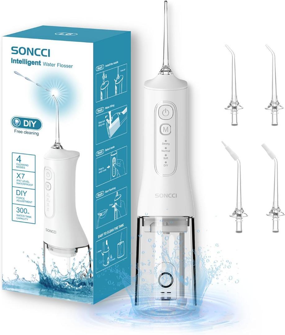 ジェットウォッシャー 口腔洗浄器 SONCCI 歯石取り 口腔洗浄機