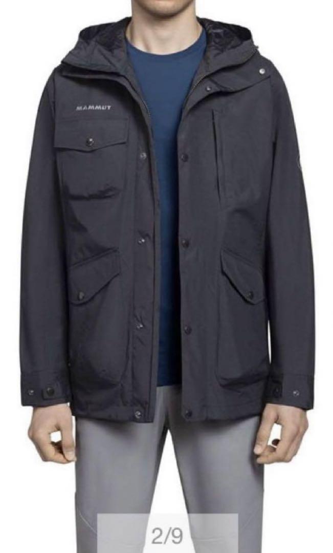 美品】MAMMUT マムート Mountain SO Parka ブラック M