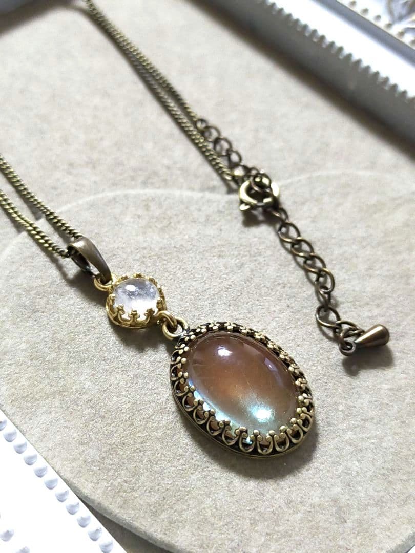 今日の超目玉】 ヴィンテージサフィレット×レインボームーンストーン