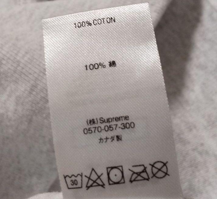 トップス supreme box logo crewneck ashgrey 2018