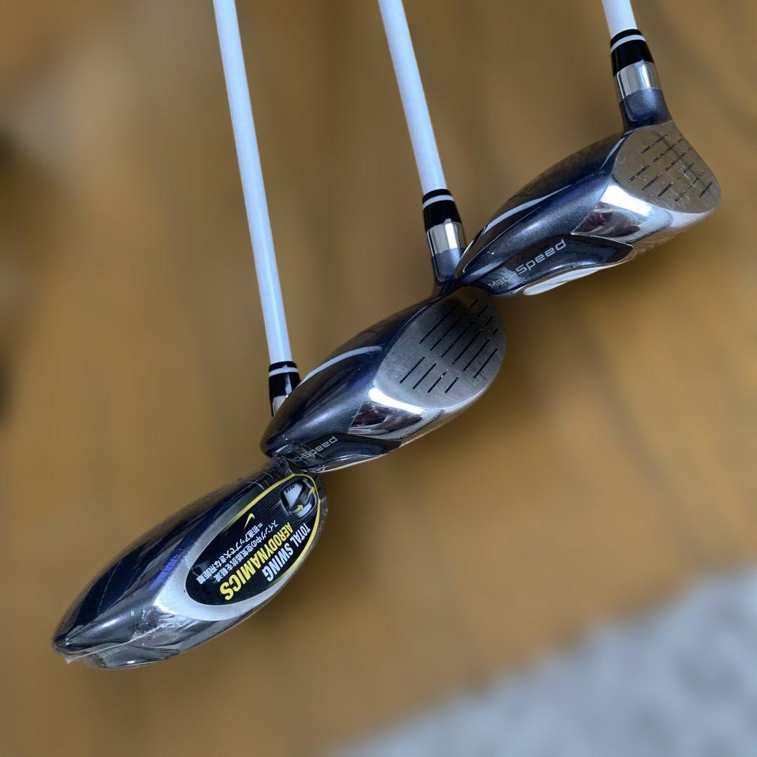 ナイキSQのレディースウッド3本セット ナイキ日本仕様　3w 5ｗ7w