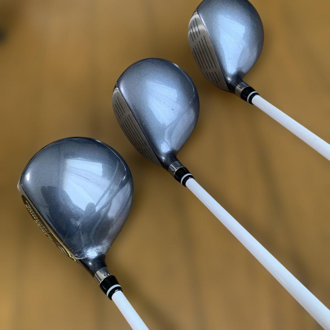 ナイキSQのレディースウッド3本セット ナイキ日本仕様　3w 5ｗ7w