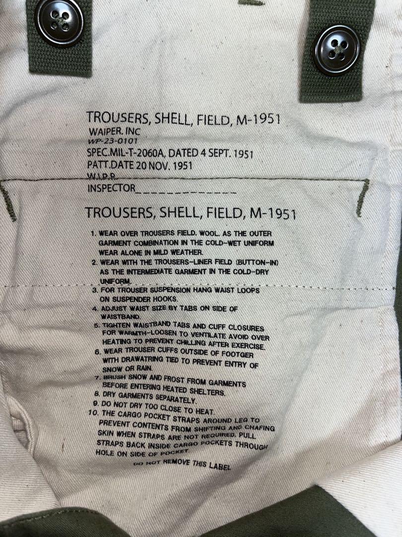 US ARMY M-51 カーゴパンツ REGULAR-XSMALL オリーブ
