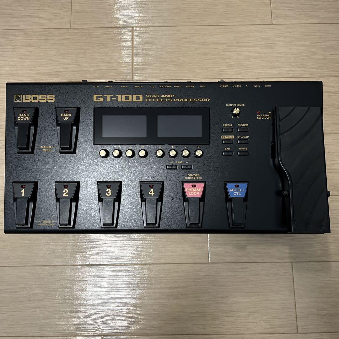 【美品】BOSS GT-100 マルチエフェクター