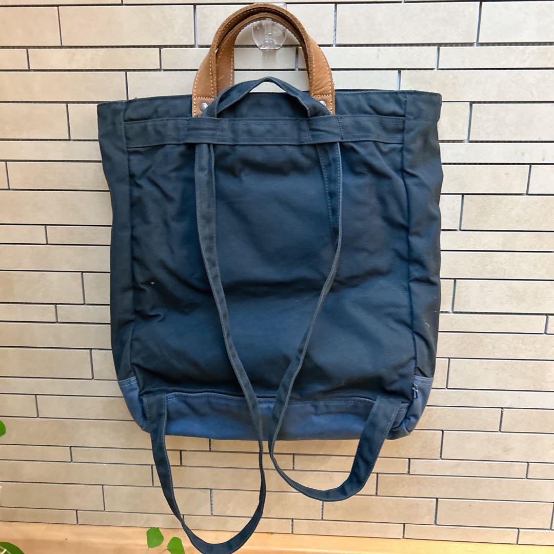 FJALLRAVEN Totepack No.1 ネイビー ブラウン