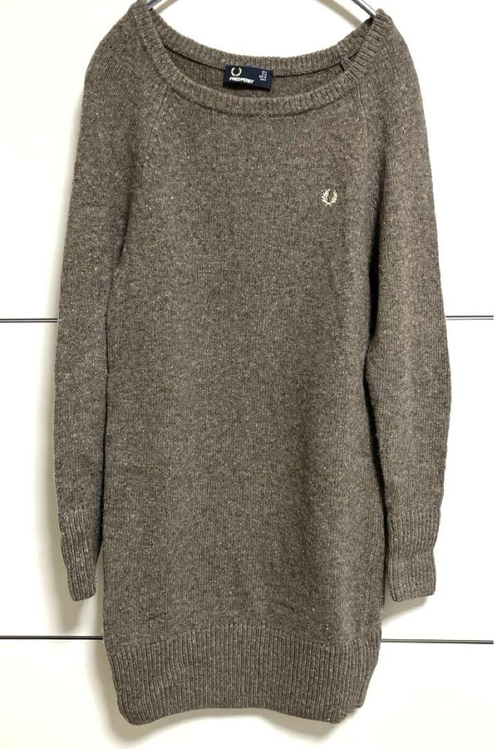 FREDPERRY ニットワンピース36   M相当