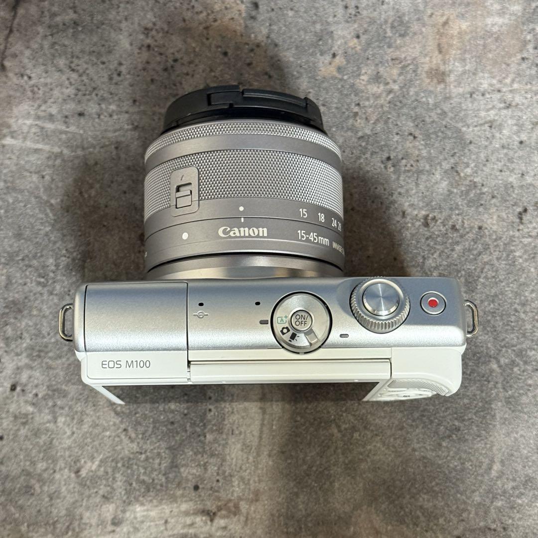 Canon EOS M100(ホワイト)本体・レンズキット