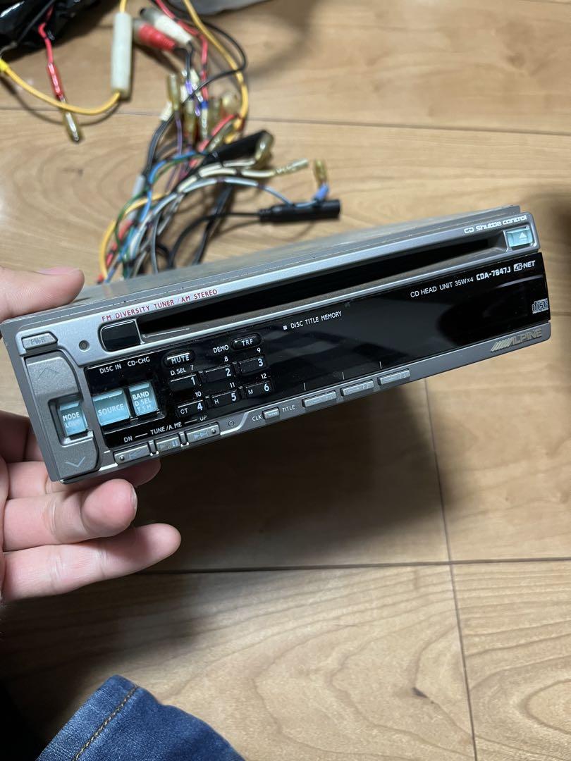 アルパインcda-7847j tda5643 実働