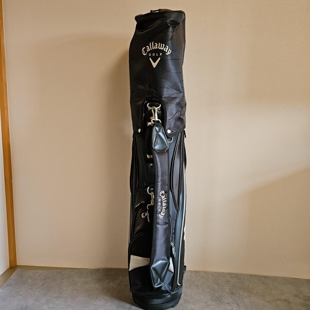 【良品】Callaway　キャディーバッグ　ゴルフバッグ　5口　9型　ブラック