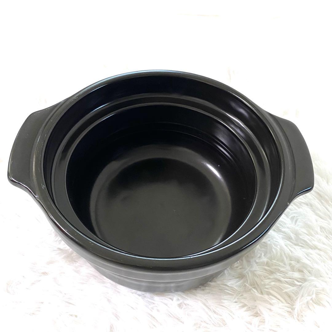 HARIOフタがガラスのご飯釜1〜3合　中古品