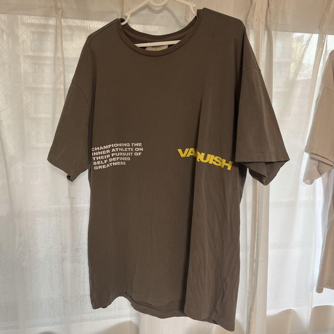 VANQUISH グレー Tシャツ M 2015 VANISH VANQUISH Mサイズ グレー Tシャツ - メルカリ