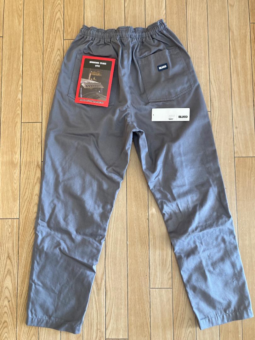BLUCO EASY WORK PANTS ライトグレー size:M