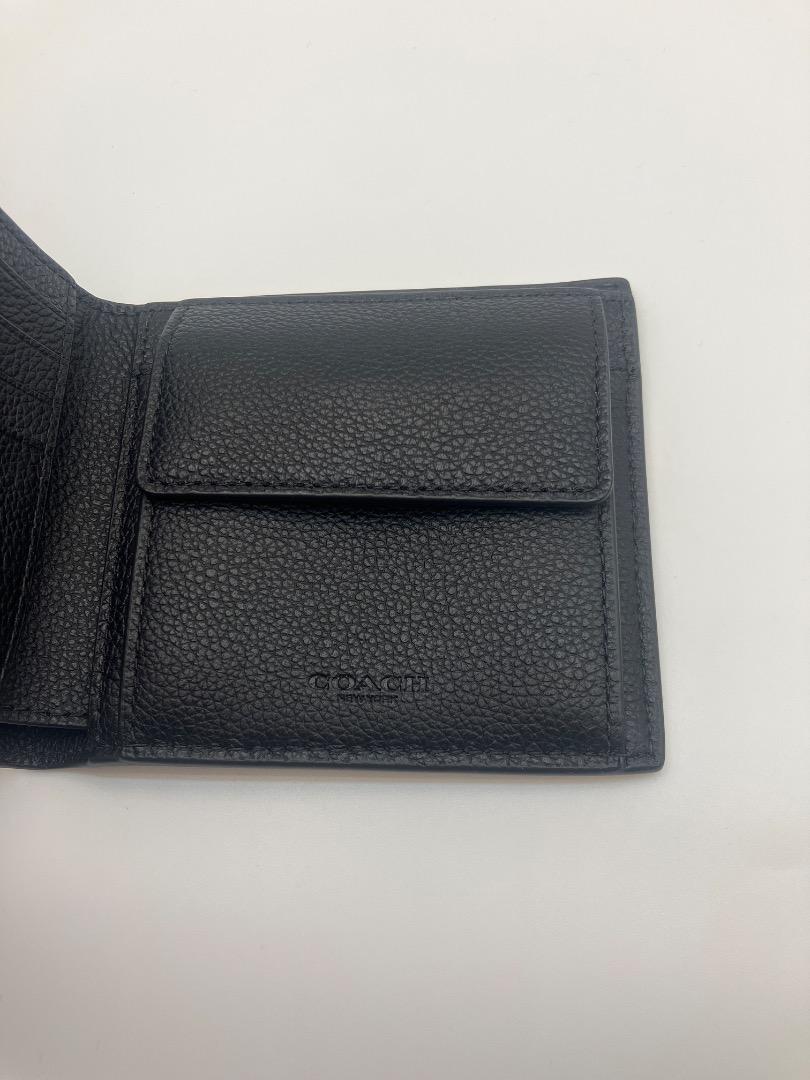 コーチ　折りたたみ財布　メンズ