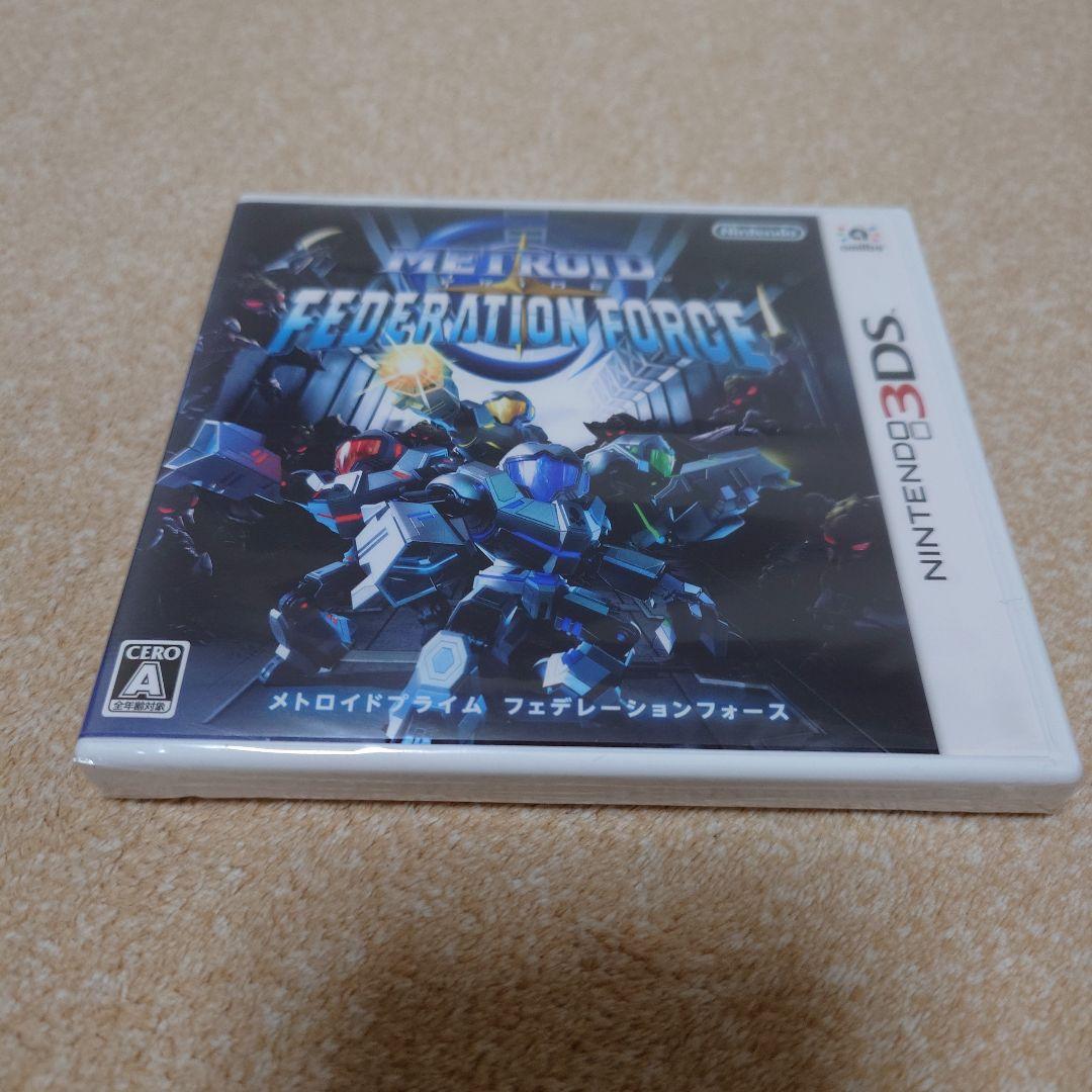【未開封】メトロイドプライム フェデレーションフォース　ニンテンドー3DS 新品未開封品】メトロイドプライム フェデレーションフォース