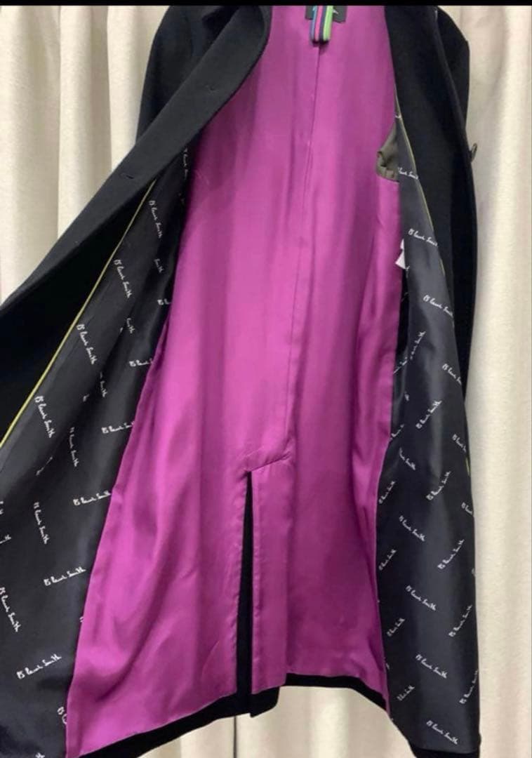 PS ポールスミス ウールカシミヤ ステンカラーコート ロングコート PS ポールスミス ウールカシミヤ ステンカラーコート ロングコート