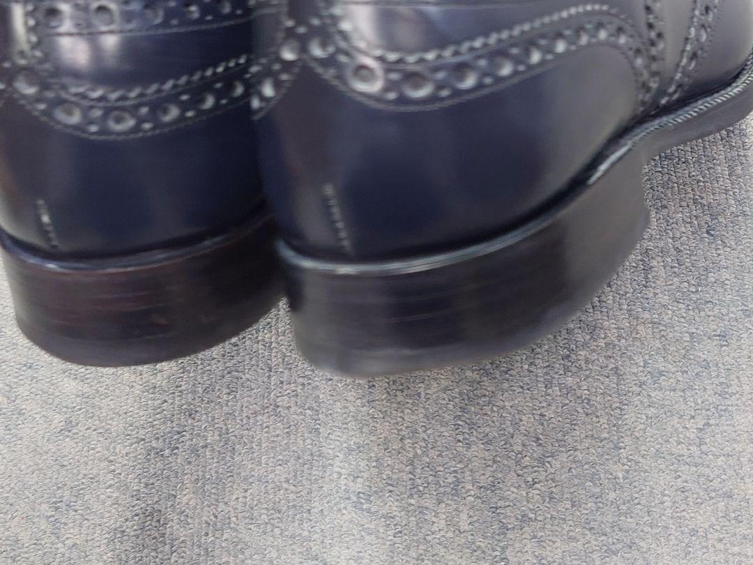 【一時値下げ】Church's チャーチ Burwood ネイビー 55F